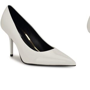 Nine West Classic White Heels